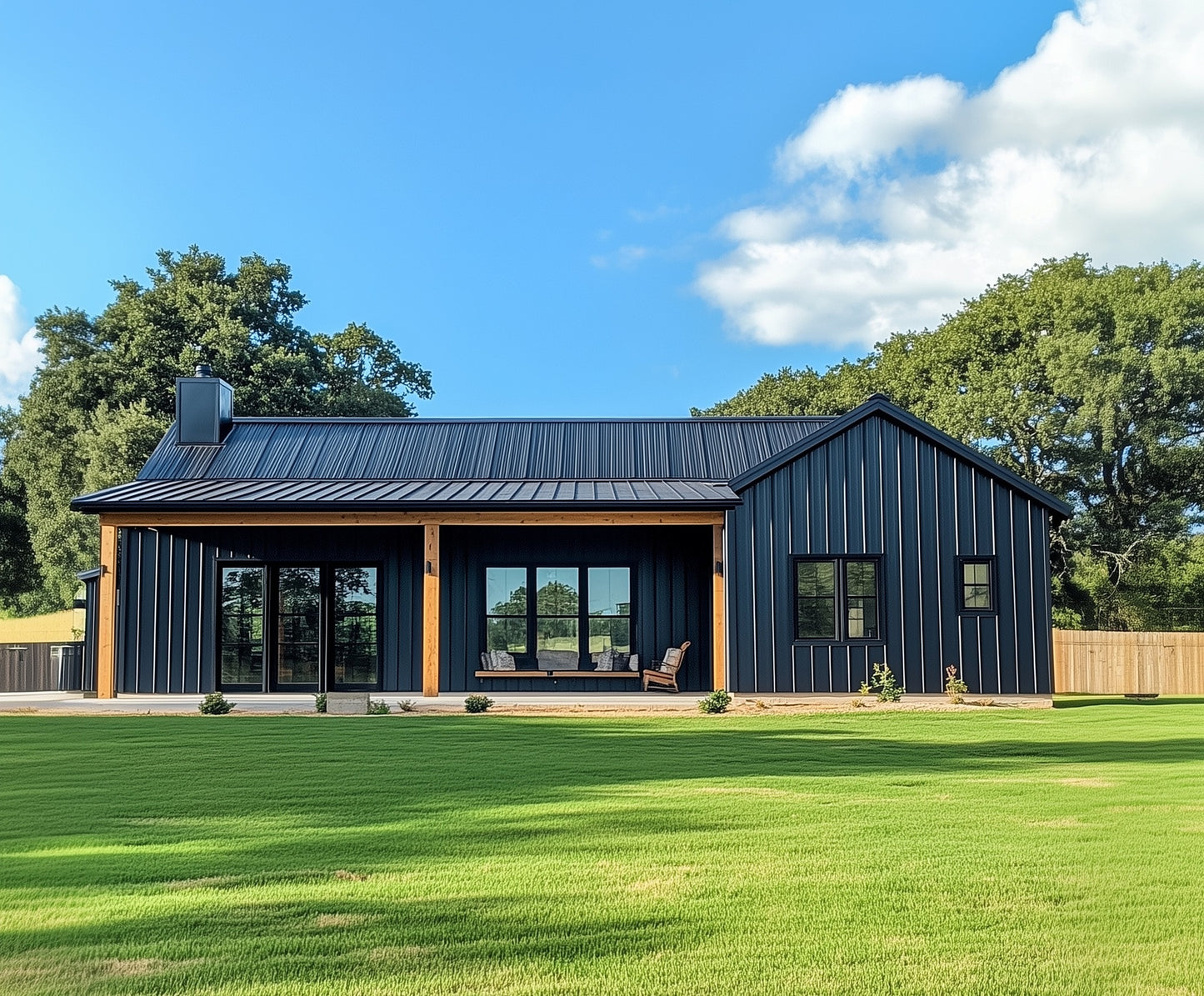 BCO-40068 Zane Barndominium House Plan