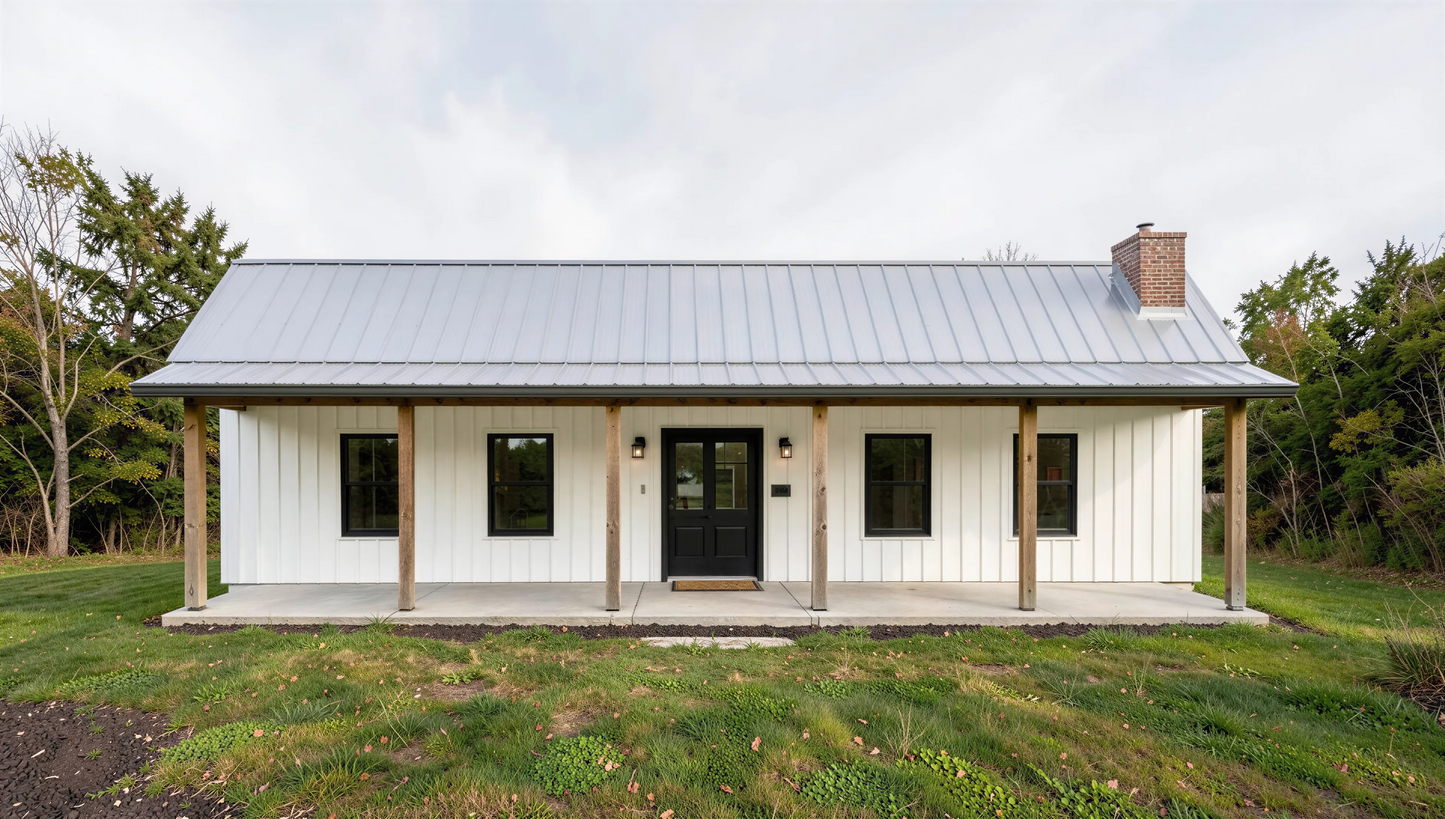 BCO-40077 Seth Barndominium House Plan