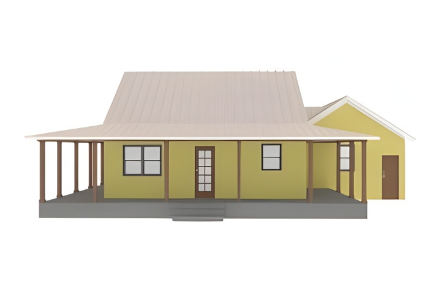 BCO-40085 Leonard Barndominium House Plan