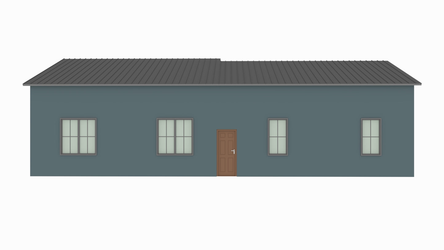 BCO-40086-S Sheri Barndominium House Plan