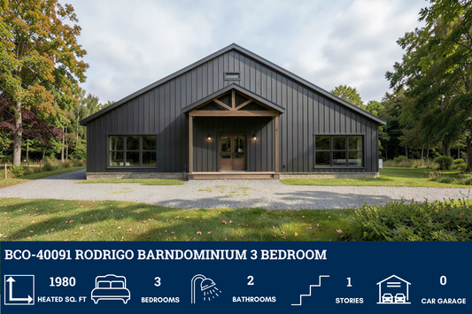 BCO-40091 Rodrigo Barndominium House Plan