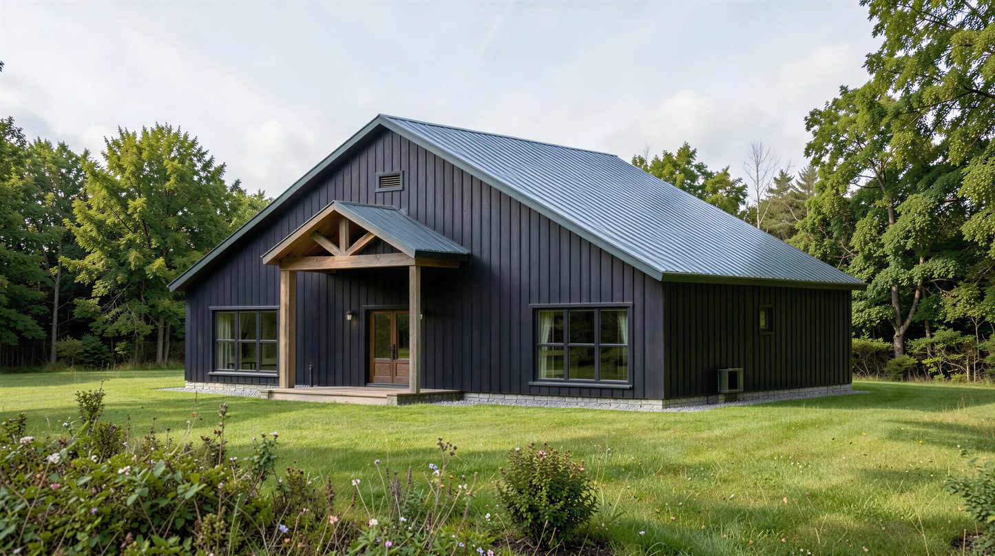 BCO-40091 Rodrigo Barndominium House Plan