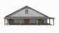 BCO-40092-W White Barndominium House Plan