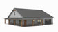 BCO-40092-W White Barndominium House Plan