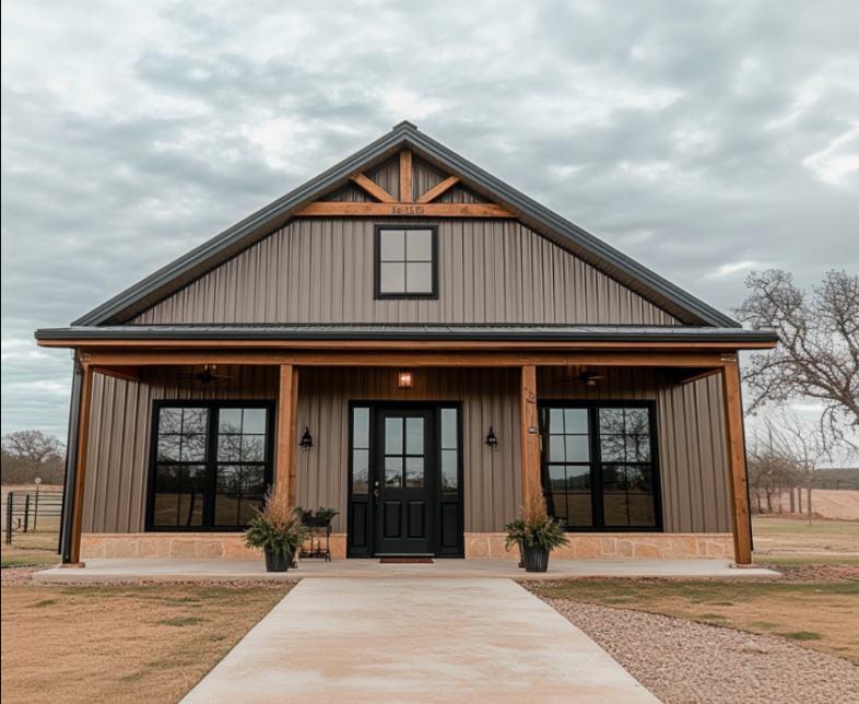 BCO-40092 Trenton Barndominium House Plan