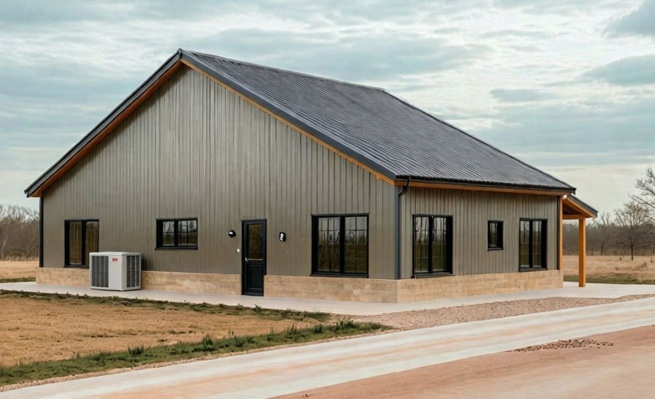 BCO-40092 Trenton Barndominium House Plan