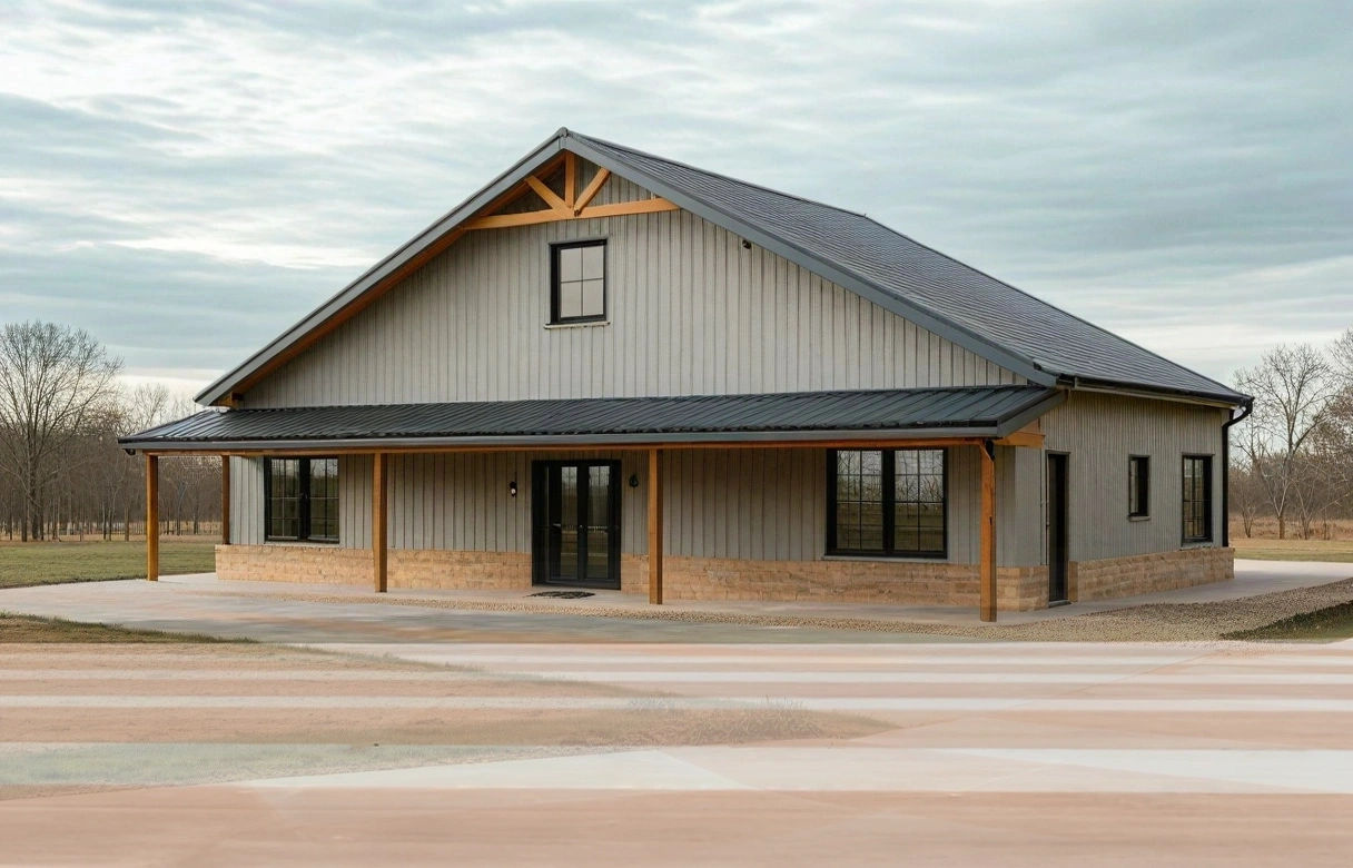 BCO-40092 Trenton Barndominium House Plan