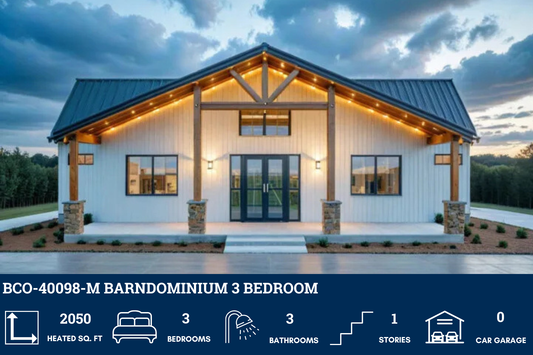 BCO-40098-M Barndominium House Plan