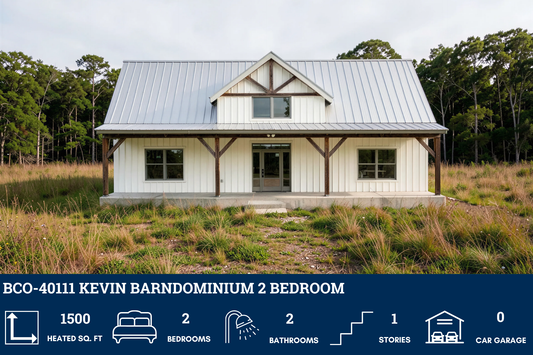 BCO-40111 Kevin Barndominium House Plan