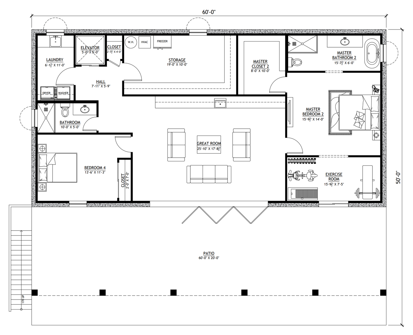 BCO-40112-R Rolan Barndominium House Plan
