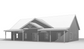 BCO-40112 Donald Barndominium House Plan