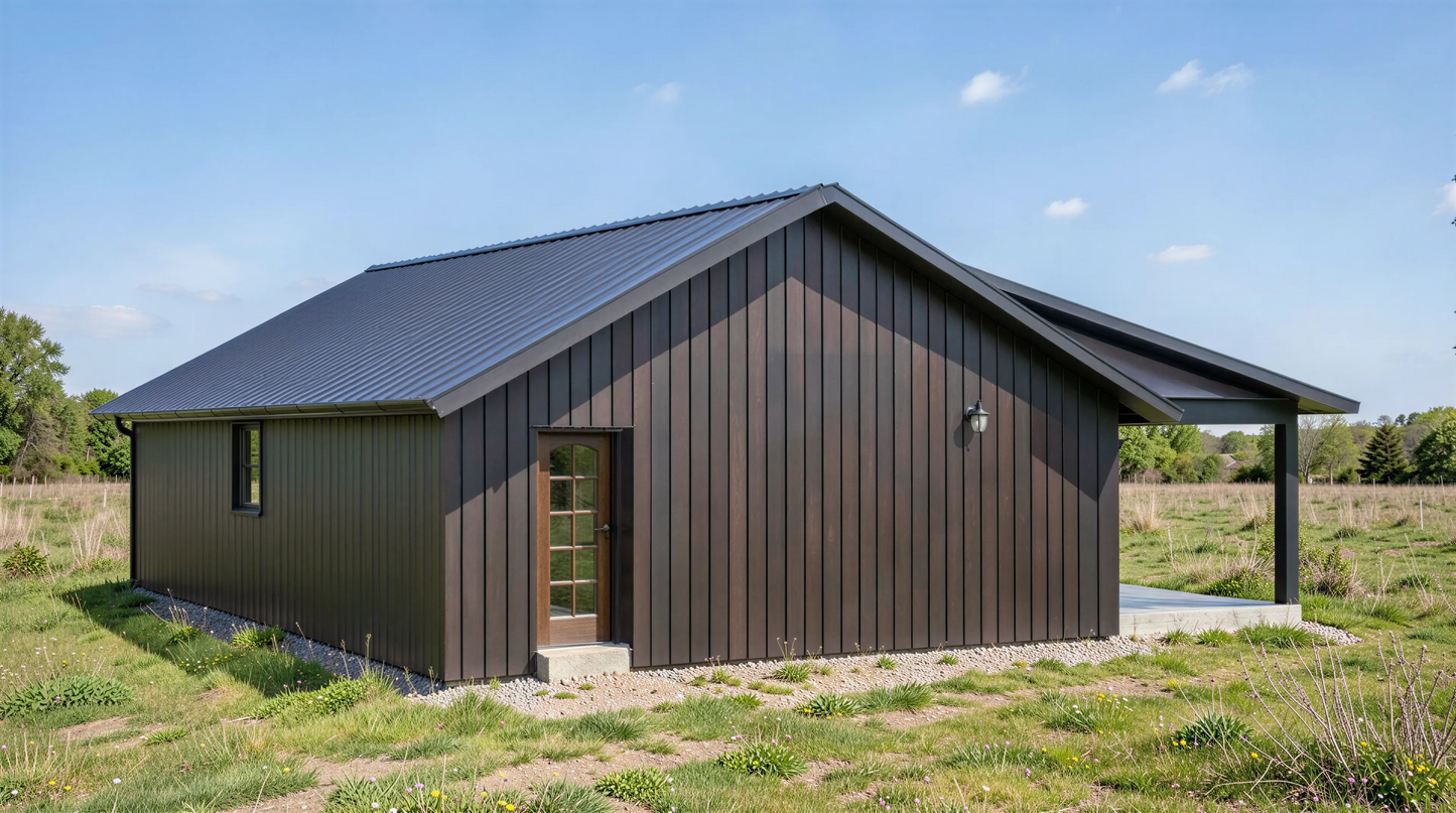 BCO-40122-C Calderon Barndominium House Plan