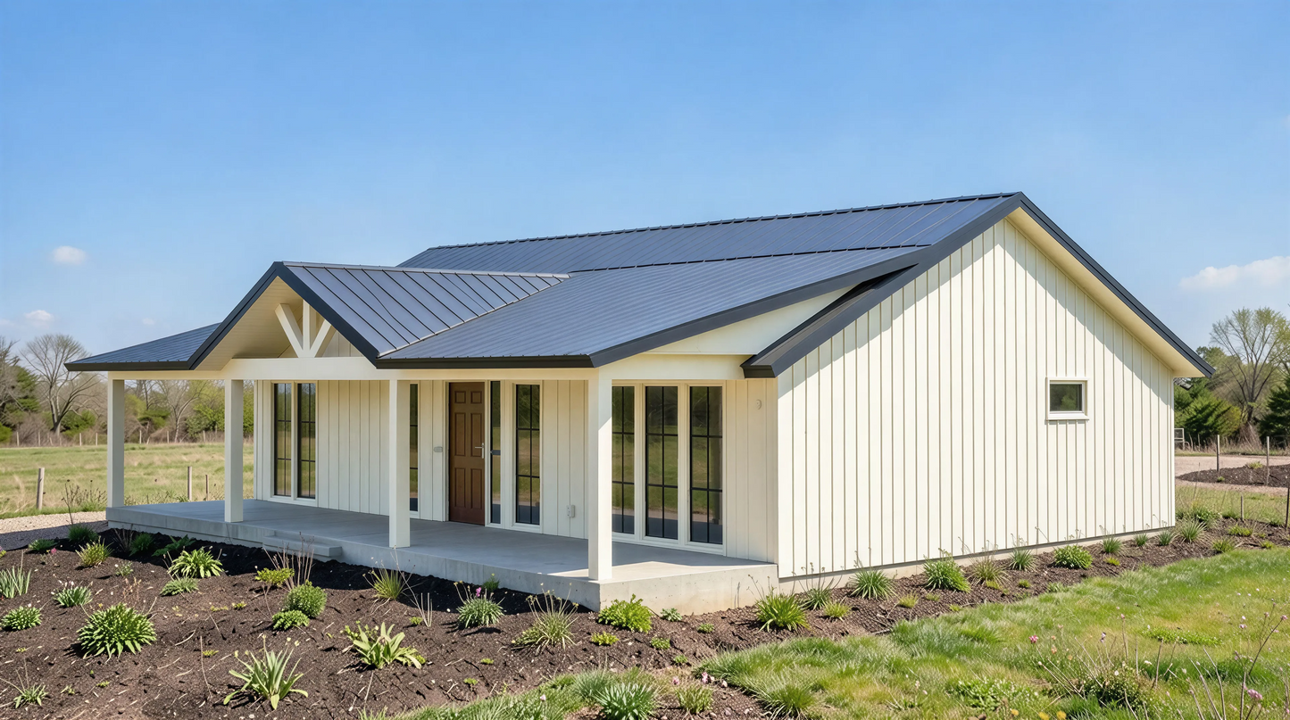 BCO-40122-C Calderon Barndominium House Plan