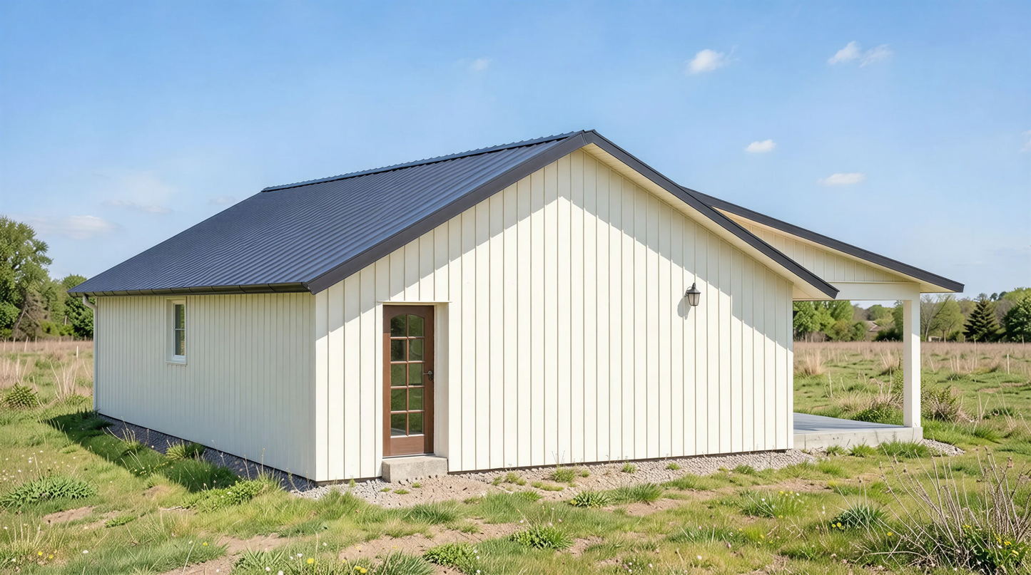 BCO-40122-C Calderon Barndominium House Plan