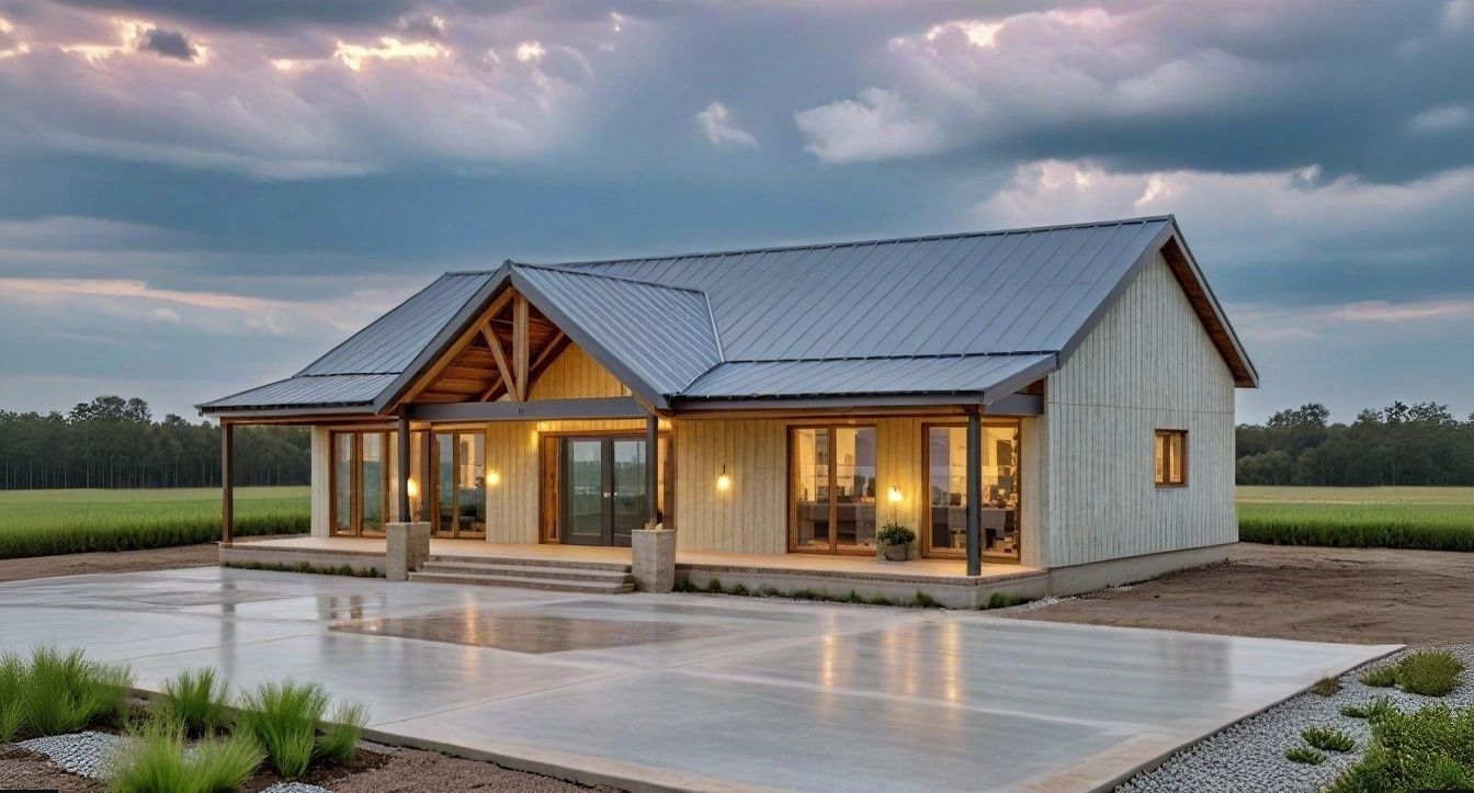 BCO-40122 Carl Barndominium House Plan