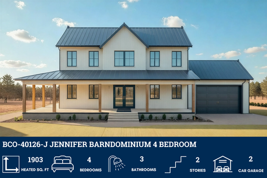 BCO-40126-J Jennifer Barndominium House Plan