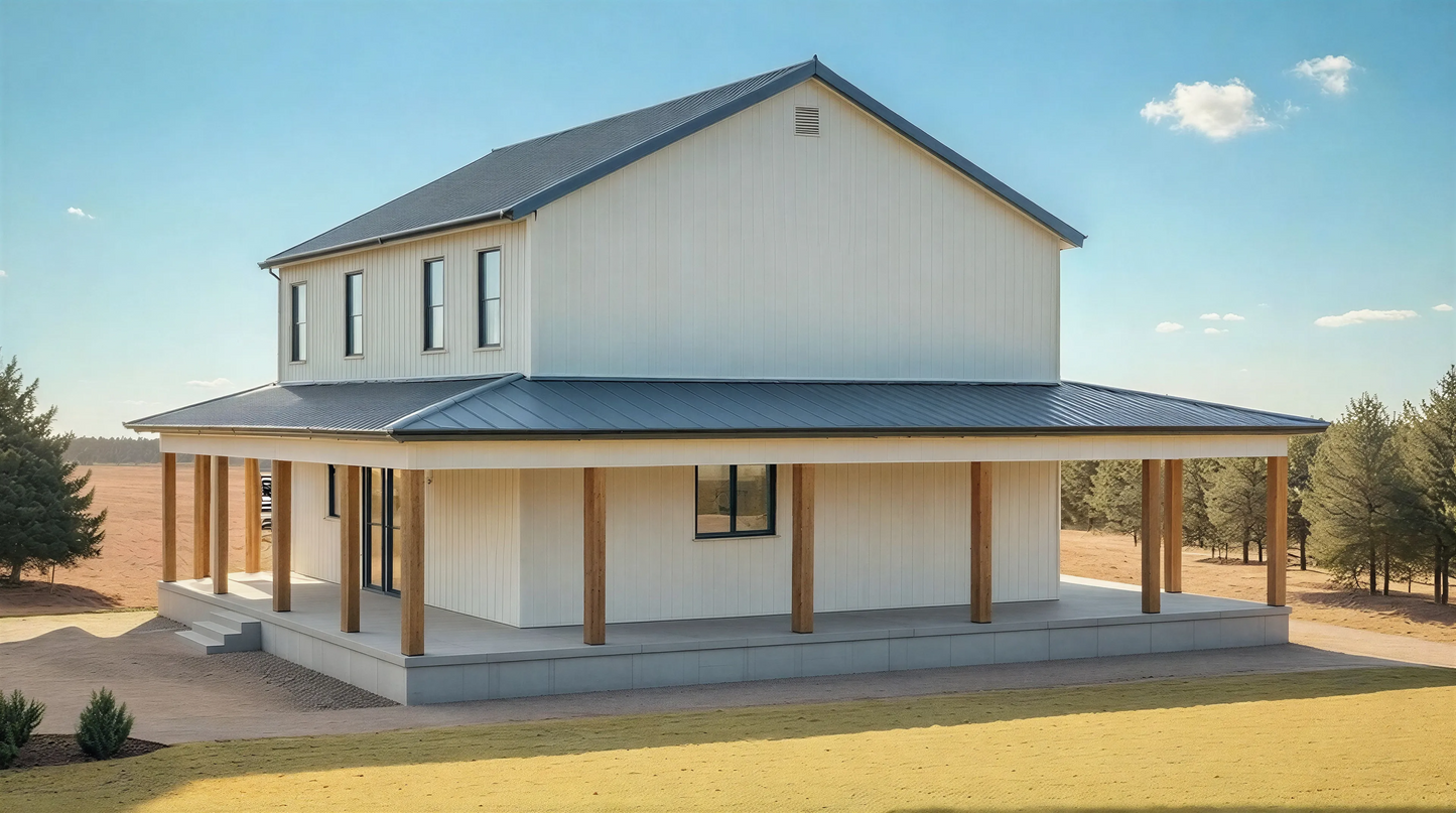 BCO-40126-J Jennifer Barndominium House Plan