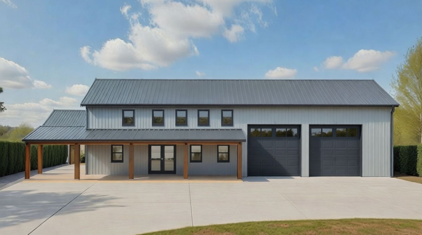 BCO-40127 Fulton Barndominium House Plan