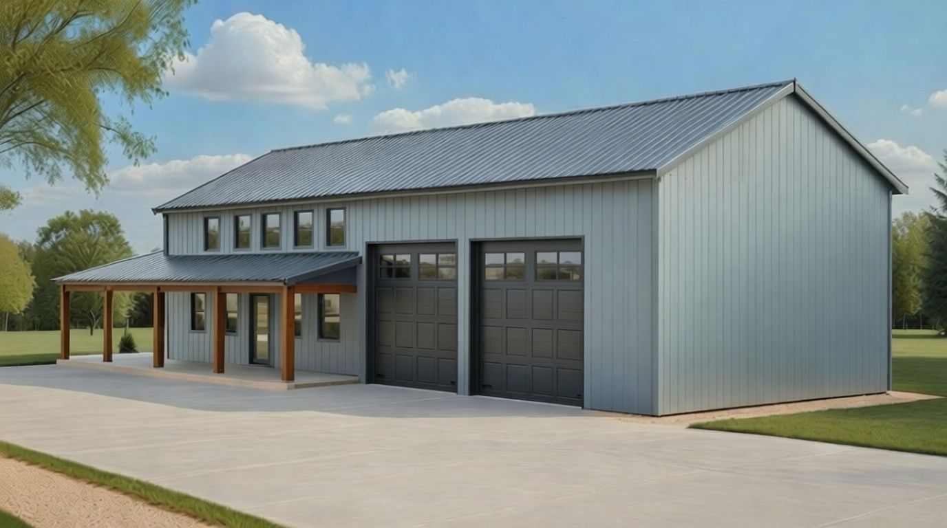 BCO-40127 Fulton Barndominium House Plan