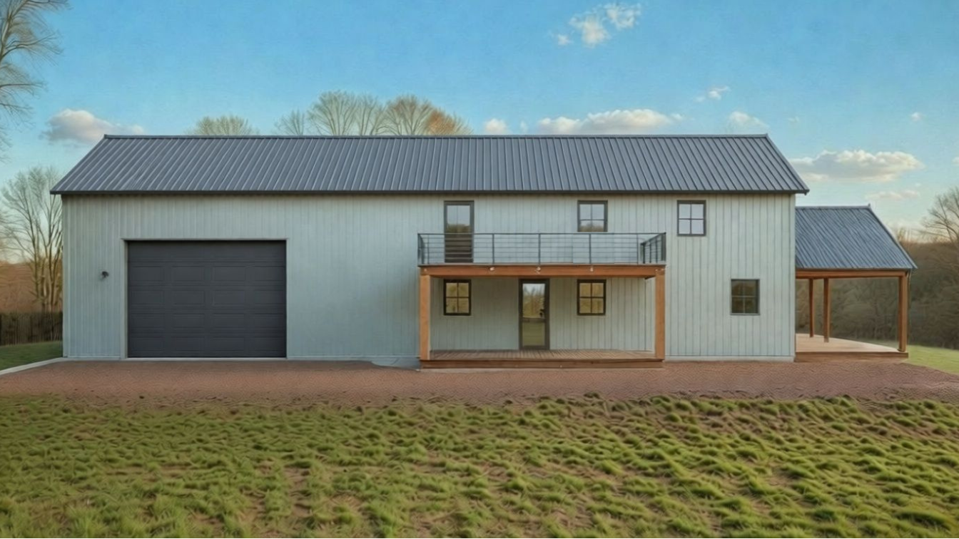 BCO-40127 Fulton Barndominium House Plan