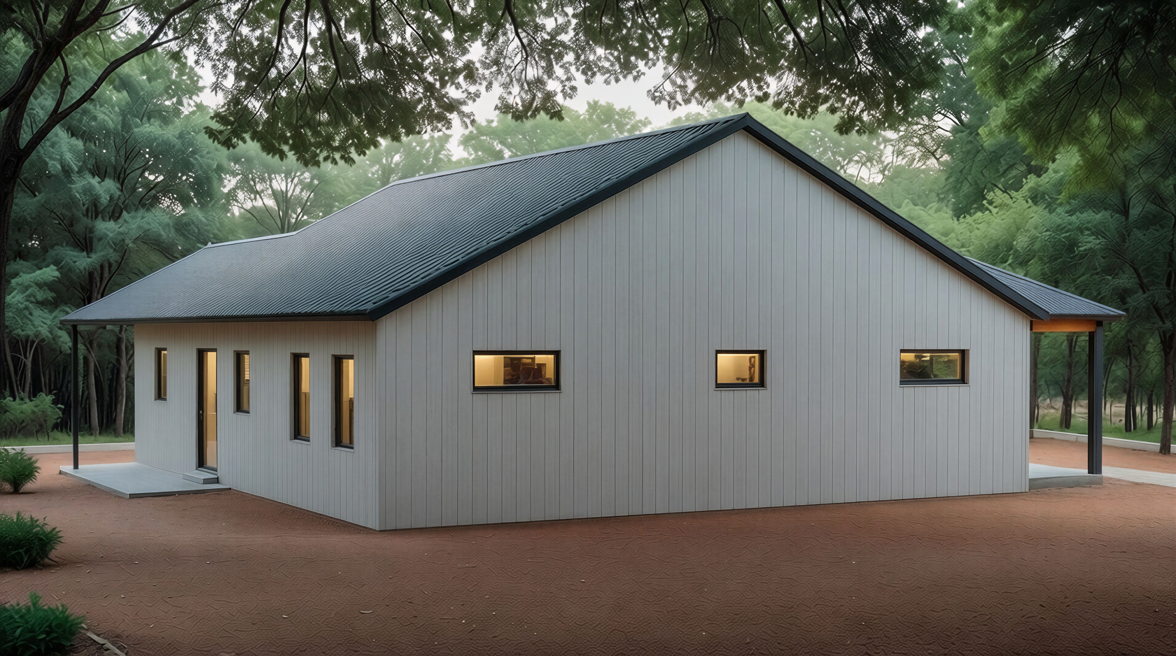 BCO-40132 Dakota Barndominium House Plan – Barndominium Plans