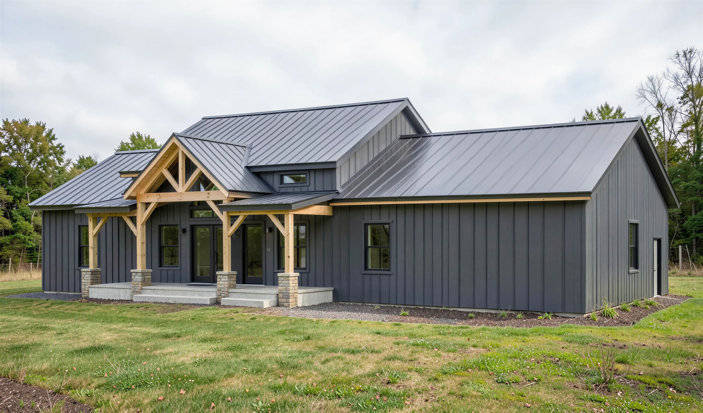 BCO-40136-T Turnip Barndominium House Plan