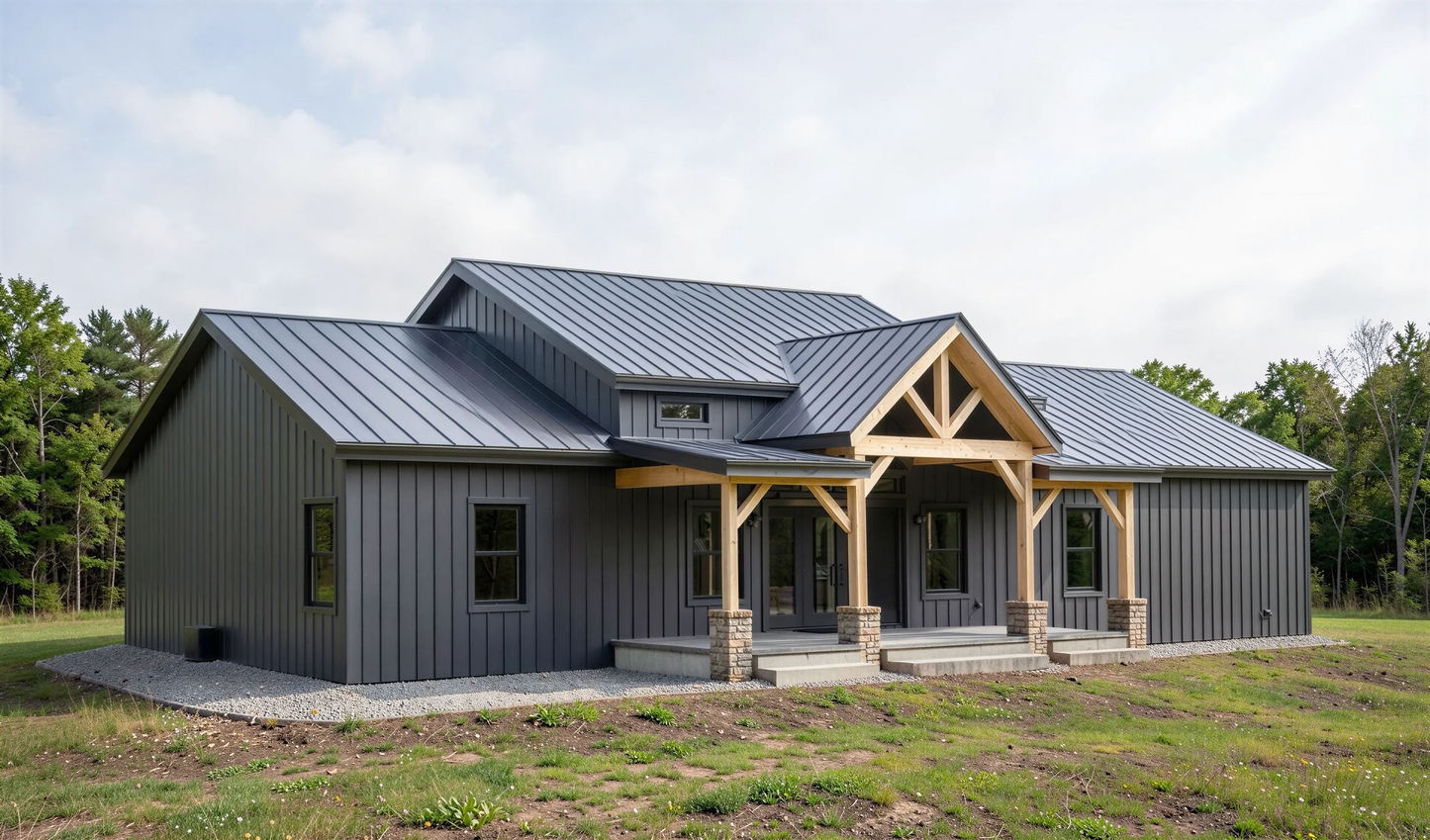 BCO-40136-T Turnip Barndominium House Plan