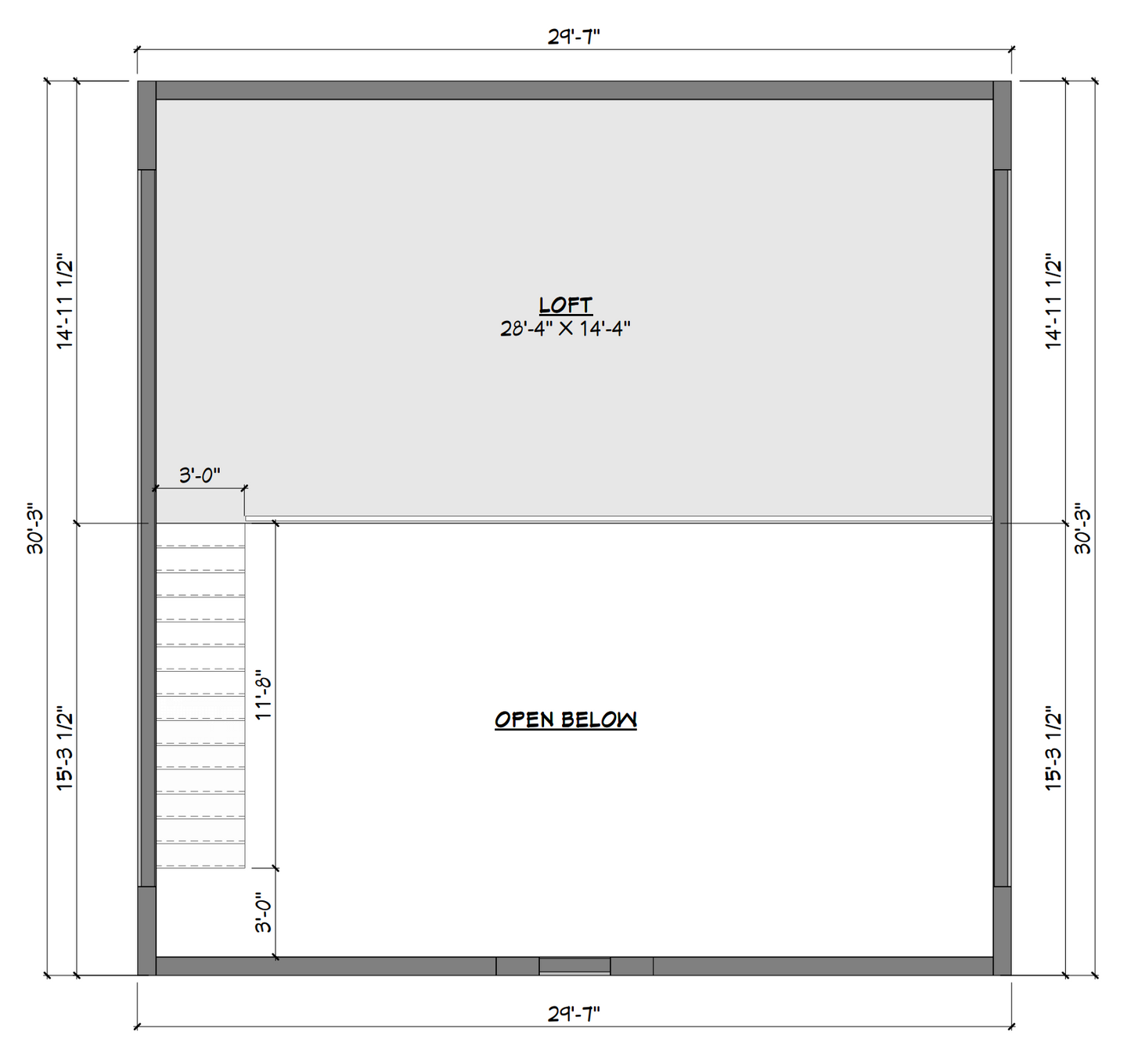BCO-40136-T Turnip Barndominium House Plan