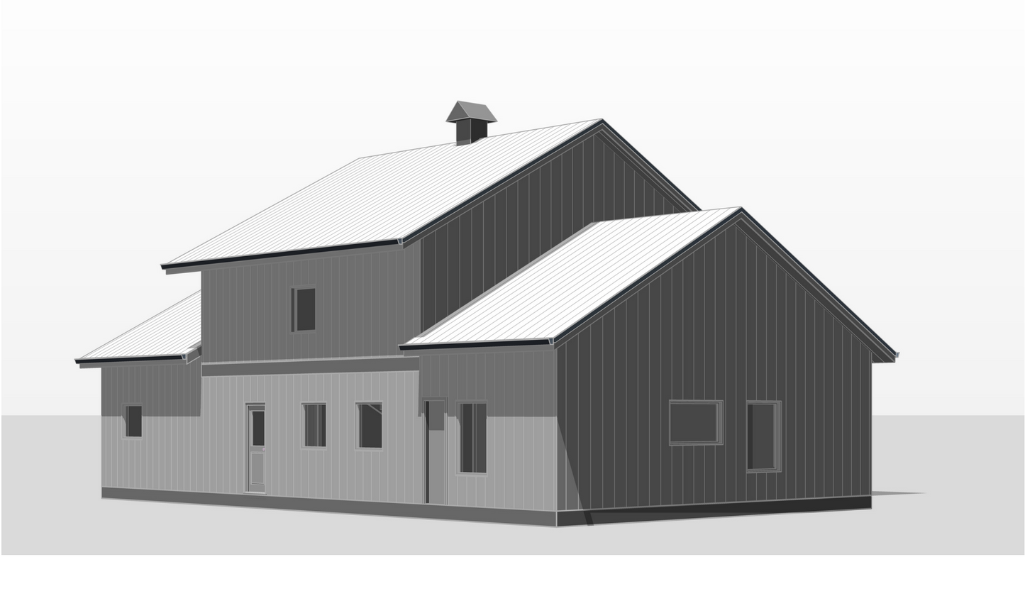 BCO-40136 Corine Barndominium House Plan