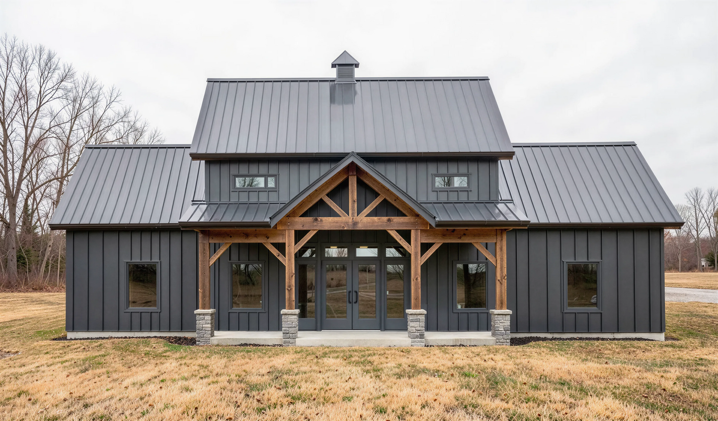 BCO-40136 Corine Barndominium House Plan