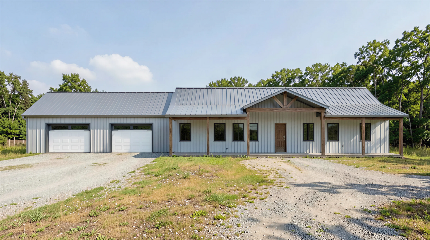 LP-3201 Zephyr Barndominium House Plan
