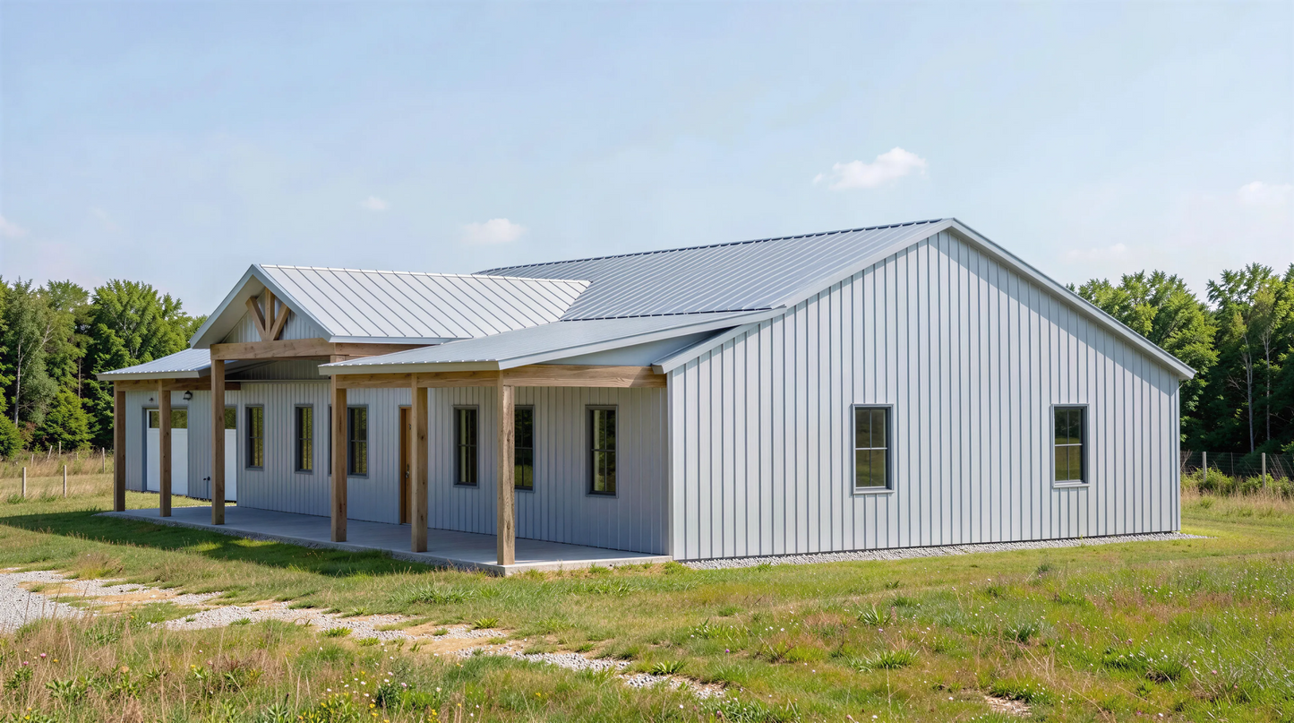 LP-3201 Zephyr Barndominium House Plan