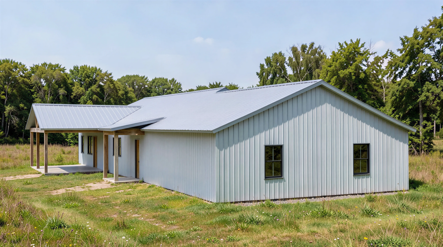 LP-3201 Zephyr Barndominium House Plan