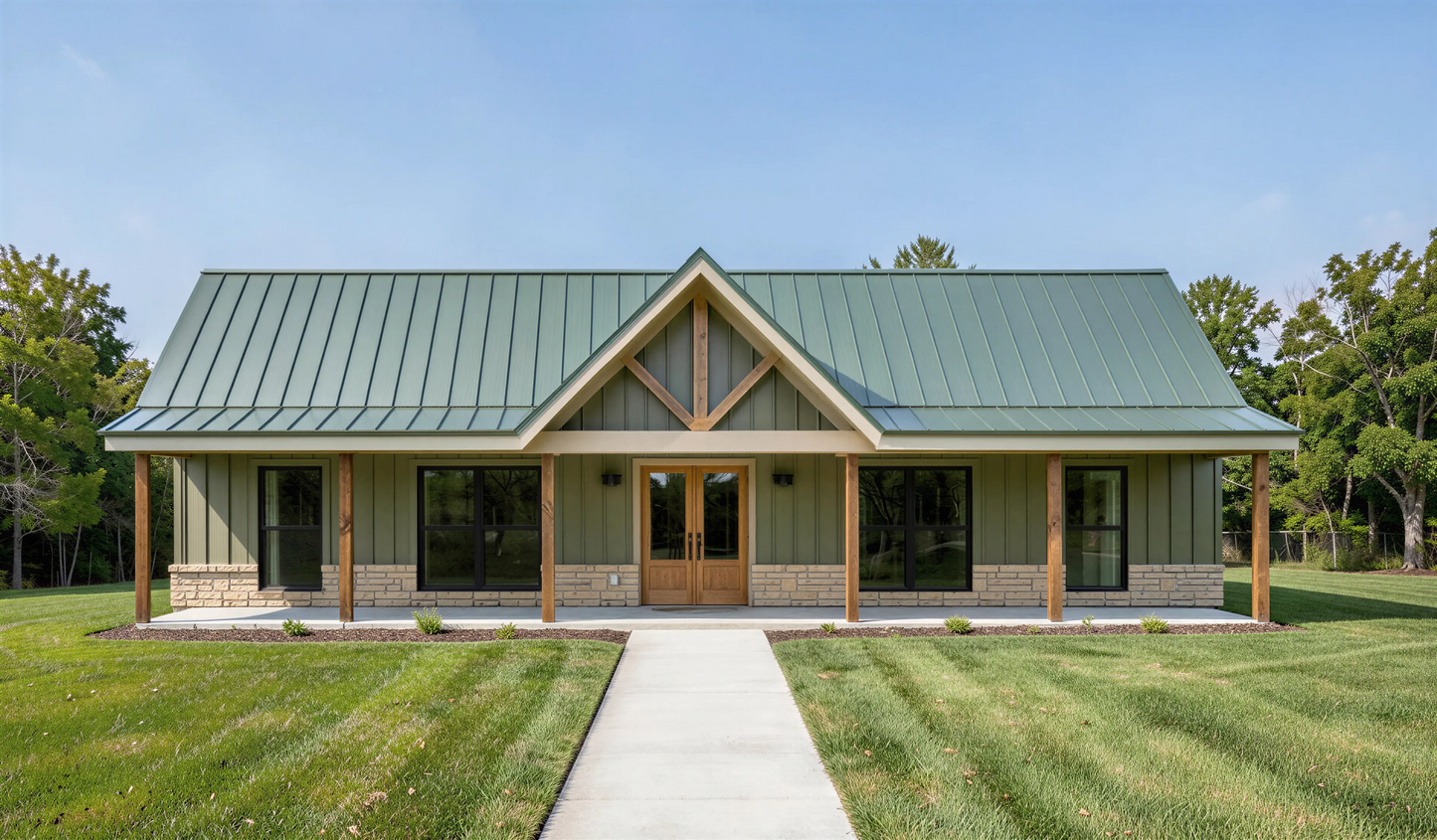BCO-40139 Richard Barndominium House Plan