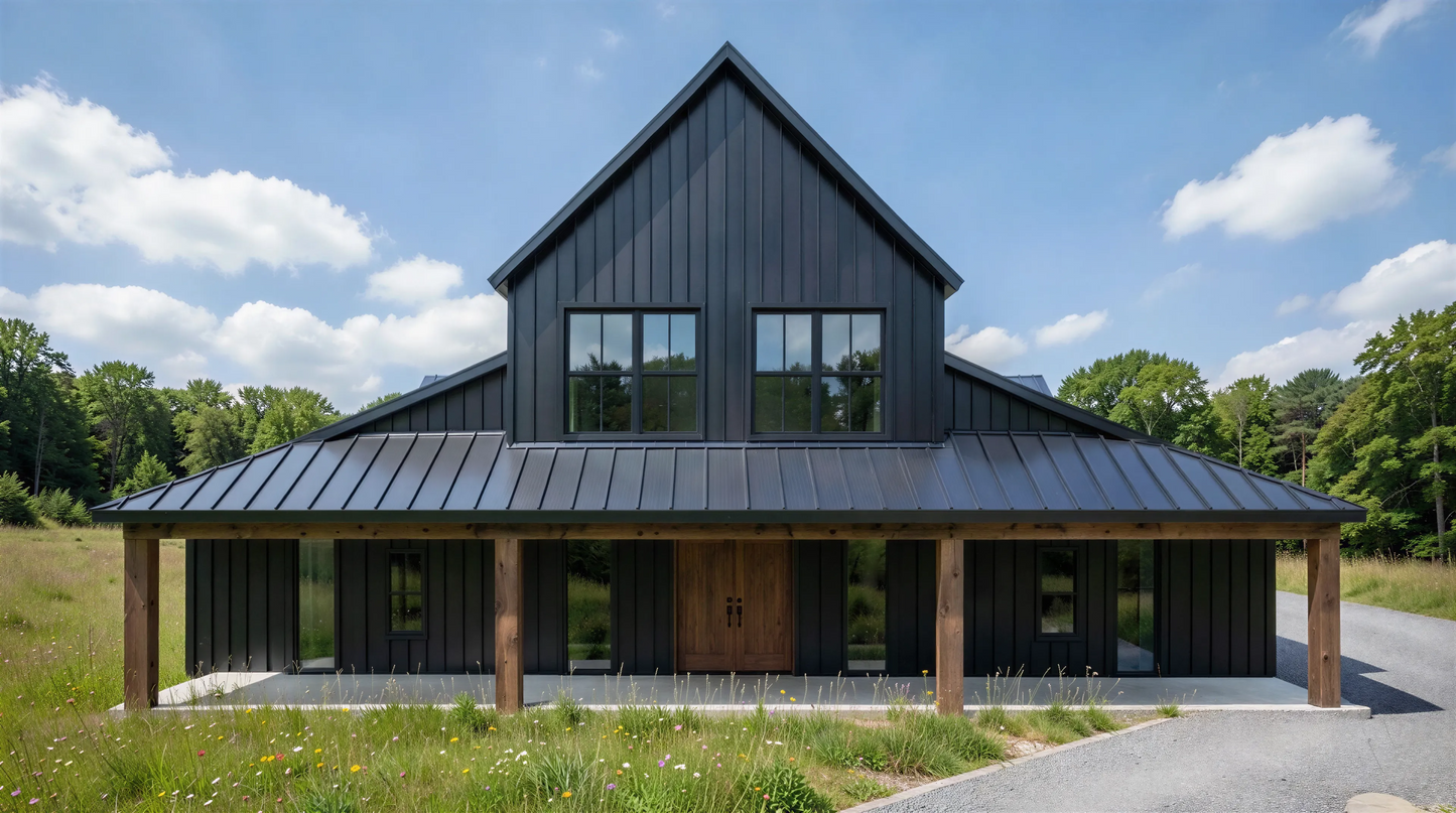 BCO-40141-C Clawson Barndominium House Plan