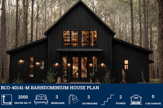 BCO-40141-M Barndominium House Plan