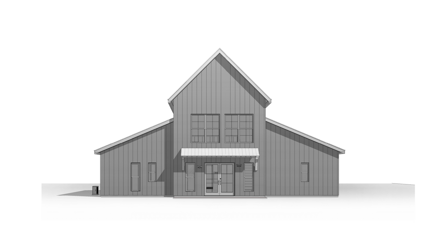 BCO-40141-M Mason Barndominium House Plan