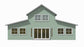 BCO-40141-N Nora Barndominium House Plan