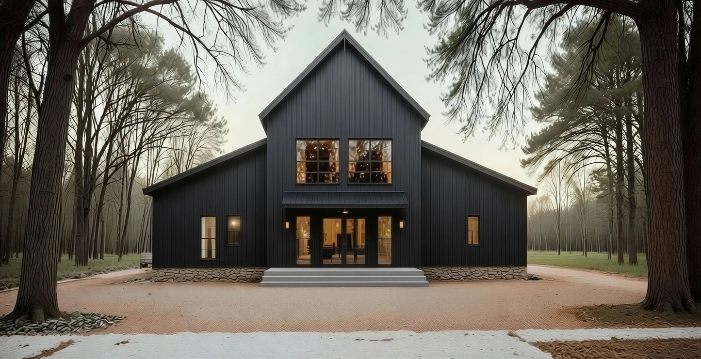 BCO-40141 Fletcher Barndominium House Plan