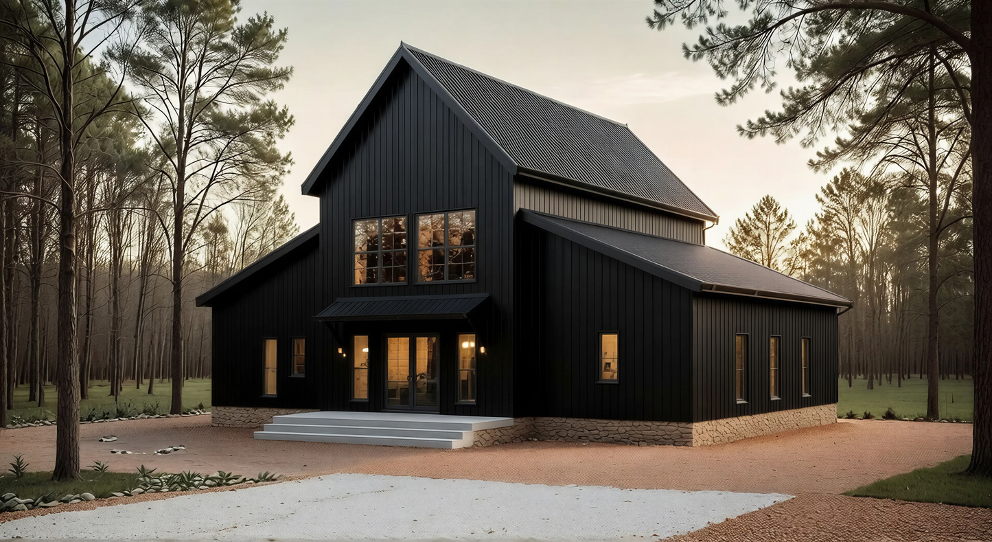 BCO-40141 Fletcher Barndominium House Plan