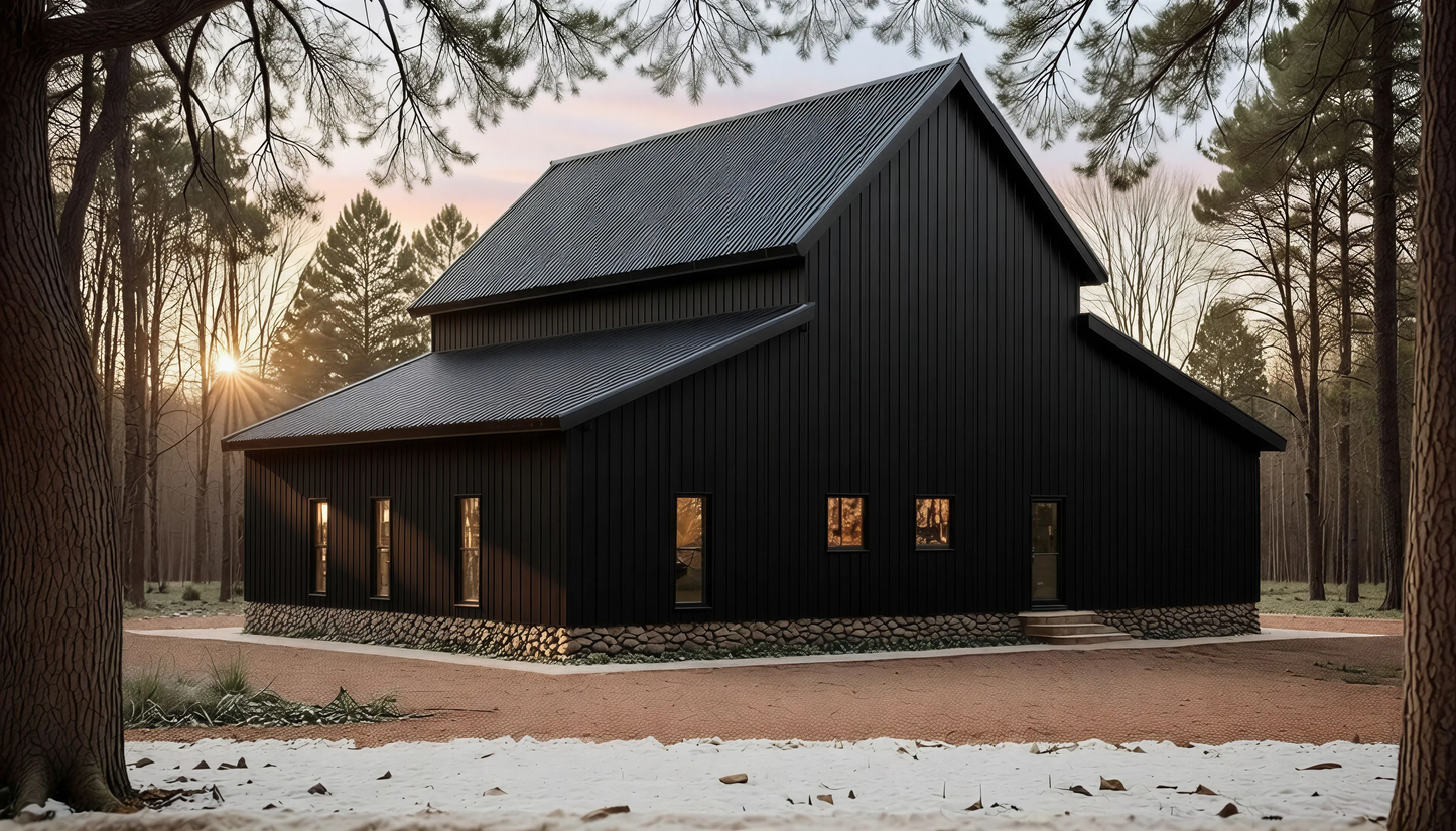 BCO-40141 Fletcher Barndominium House Plan