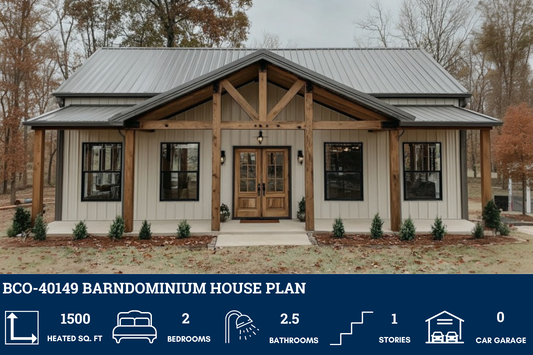 BCO-40149 Barndominium House Plan