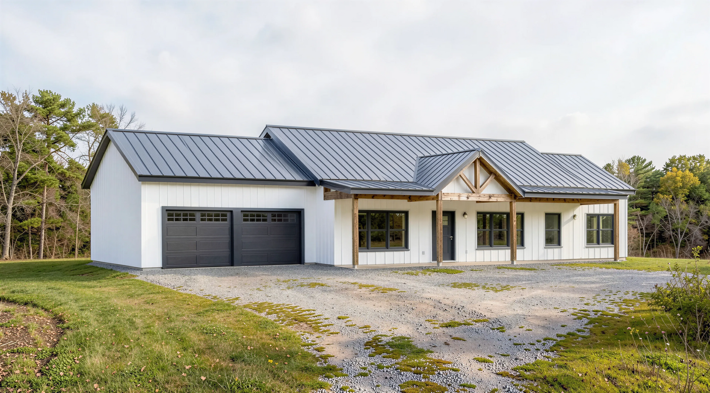 BCO-40151 Angelica Barndominium House Plan
