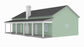 BCO-40153-G George Barndominium House Plan