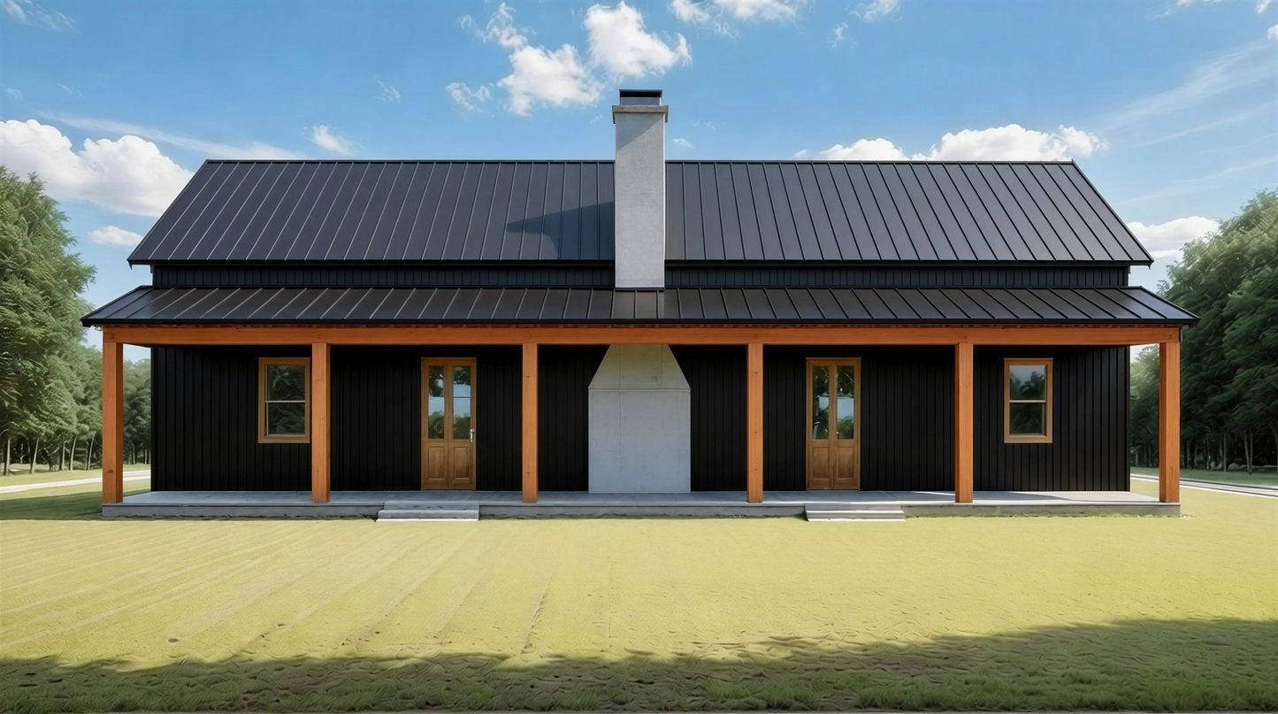 BCO-40153-G George Barndominium House Plan