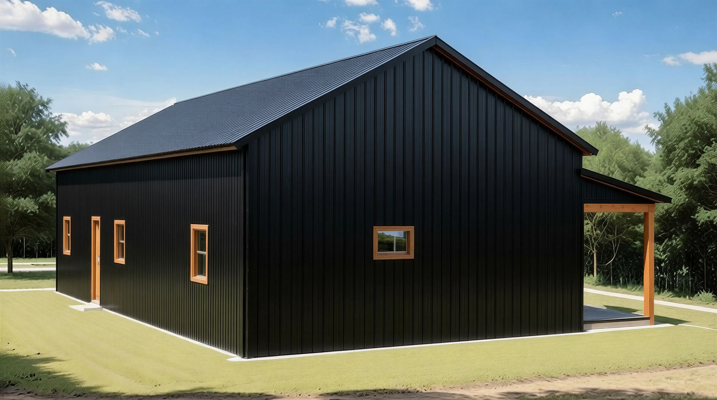 BCO-40153-G George Barndominium House Plan