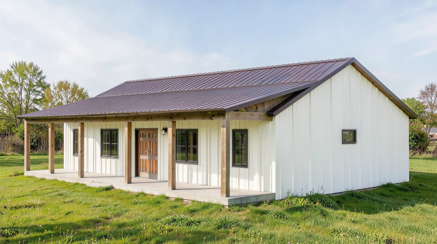 BCO-40154-L Linsey Barndominium House Plan