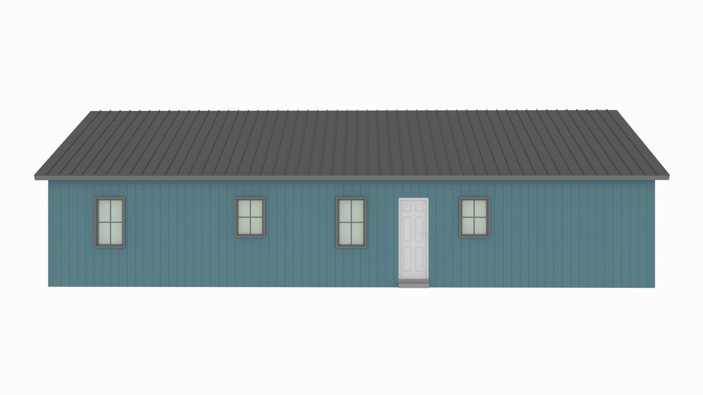 BCO-40154-L Linsey Barndominium House Plan