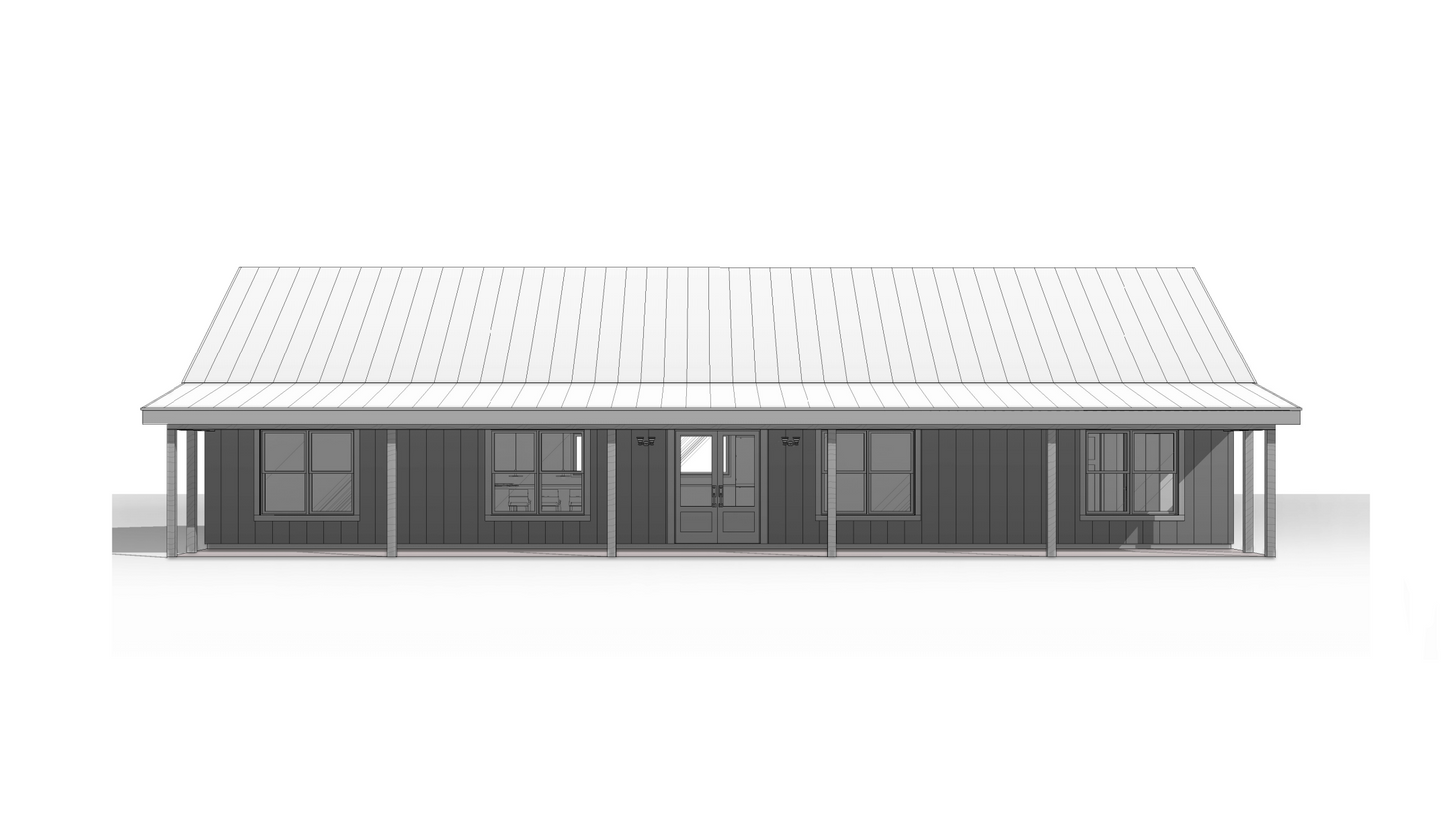 BCO-40154 Layla Barndominium House Plan