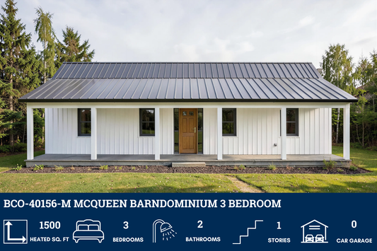BCO-40156-M McQueen Barndominium House Plan